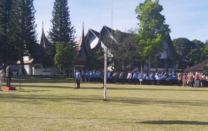 Institut Seni Indonesia Padangpanjang Menggelar Upacara Peringatan Hari Pendidikan Nasional Tahun 2022