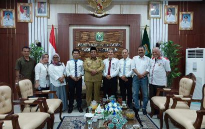 Dalam rangka percepatan pembangunan kampus 2 di Tarok City, Rektor lakukan koordinasi dg Bupati