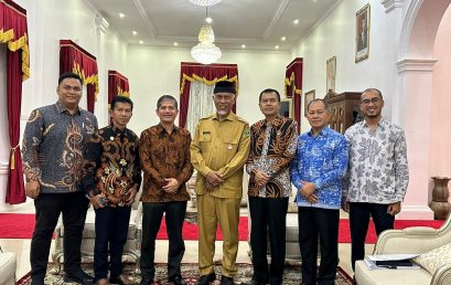 GERAK CEPAT, REKTOR BARU ISI BAHAS TAROK CITY DENGAN GUBERNUR