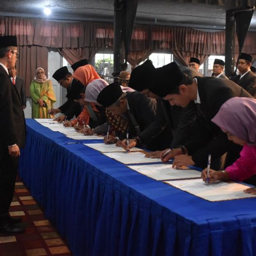 Rektor ISI Padangpanjang, Dr. Febri Yulika,S.Ag.,M.Hum, Resmi Lantik Sejumlah Pejabat Struktural