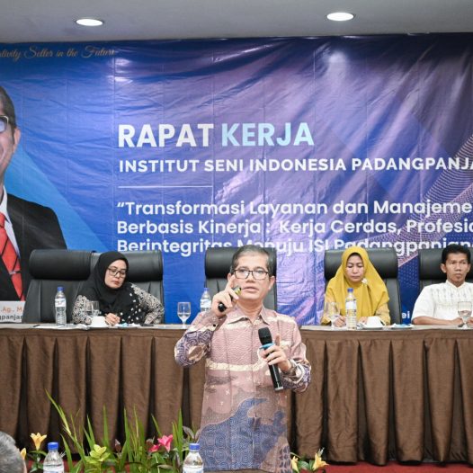 Kerja Cerdas, Profesional dan Berintegritas Menuju ISI Padang Panjang Maju