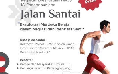 Jalan Santai – ‘Eksplorasi Merdeka Belajar dalam Migrasi dan Indentitas Seni”