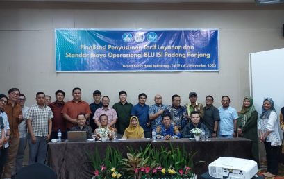 Finalisasi Penyusunan Tarif Layanan dan Standar Biaya Operasional BLU Institut Seni Indonesia Padangpanjang