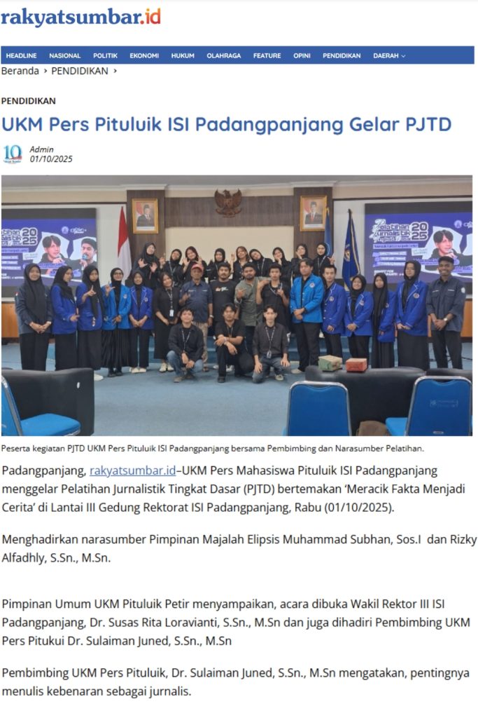 Rakyat Sumbar 1 Oktober